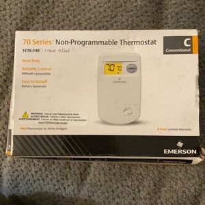 Emerson 70 Series Non-Programmable Thermostat